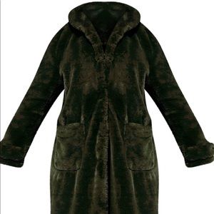 Faux fur Military Coat